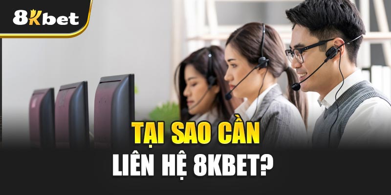 Tại Sao Cần Liên hệ 8kbet?